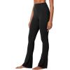 imageSunzel Butterflycra High Waist Mini Flared Leggings for Women Tummy Control Casual Flare Yoga Pants for Yoga Workout GymMidnight
