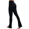 imageSunzel Butterflycra High Waist Mini Flared Leggings for Women Tummy Control Casual Flare Yoga Pants for Yoga Workout GymMidnight