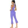 imageSunzel Butterflycra High Waist Mini Flared Leggings for Women Tummy Control Casual Flare Yoga Pants for Yoga Workout GymPeriwinkle