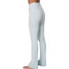 imageSunzel Butterflycra High Waist Mini Flared Leggings for Women Tummy Control Casual Flare Yoga Pants for Yoga Workout GymSky Blue