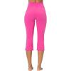 imageSunzel Butterflycra High Waist Mini Flared Leggings for Women Tummy Control Casual Flare Yoga Pants for Yoga Workout GymSonic Pink