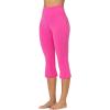 imageSunzel Butterflycra High Waist Mini Flared Leggings for Women Tummy Control Casual Flare Yoga Pants for Yoga Workout GymSonic Pink