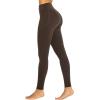 imageSunzel Buttery Soft Leggings for Women Tummy Control Butt Lifting Tights Compression Yoga Pants with Pocket 26 Seal Brown