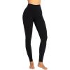 imageSunzel Nunaked Workout Leggings for Women Tummy Control Compression Workout Gym Yoga Pants High Waist ampamp No Front Seam Black Small 28quot