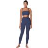 imageSunzel Nunaked Workout Leggings for Women Tummy Control Compression Workout Gym Yoga Pants No Front Seam ampamp High WaistAsh Blue