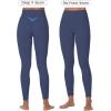 imageSunzel Nunaked Workout Leggings for Women Tummy Control Compression Workout Gym Yoga Pants No Front Seam ampamp High WaistAsh Blue