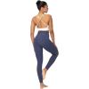 imageSunzel Nunaked Workout Leggings for Women Tummy Control Compression Workout Gym Yoga Pants No Front Seam ampamp High WaistAsh Blue