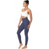 imageSunzel Nunaked Workout Leggings for Women Tummy Control Compression Workout Gym Yoga Pants No Front Seam ampamp High WaistAsh Blue