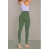 imageSunzel Nunaked Workout Leggings for Women Tummy Control Compression Workout Gym Yoga Pants No Front Seam ampamp High WaistBronze Green