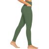 imageSunzel Nunaked Workout Leggings for Women Tummy Control Compression Workout Gym Yoga Pants No Front Seam ampamp High WaistBronze Green