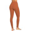 imageSunzel Nunaked Workout Leggings for Women Tummy Control Compression Workout Gym Yoga Pants No Front Seam ampamp High WaistCaramel Cafe