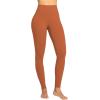 imageSunzel Nunaked Workout Leggings for Women Tummy Control Compression Workout Gym Yoga Pants No Front Seam ampamp High WaistCaramel Cafe
