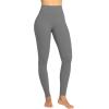 imageSunzel Nunaked Workout Leggings for Women Tummy Control Compression Workout Gym Yoga Pants No Front Seam ampamp High WaistCharcoal Gray