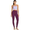 imageSunzel Nunaked Workout Leggings for Women Tummy Control Compression Workout Gym Yoga Pants No Front Seam ampamp High WaistCherry Red