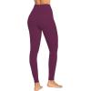 imageSunzel Nunaked Workout Leggings for Women Tummy Control Compression Workout Gym Yoga Pants No Front Seam ampamp High WaistCherry Red