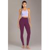 imageSunzel Nunaked Workout Leggings for Women Tummy Control Compression Workout Gym Yoga Pants No Front Seam ampamp High WaistCherry Red