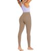 imageSunzel Nunaked Workout Leggings for Women Tummy Control Compression Workout Gym Yoga Pants No Front Seam ampamp High WaistCoca Mocha