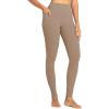imageSunzel Nunaked Workout Leggings for Women Tummy Control Compression Workout Gym Yoga Pants No Front Seam ampamp High WaistCoca Mocha
