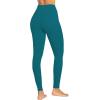 imageSunzel Nunaked Workout Leggings for Women Tummy Control Compression Workout Gym Yoga Pants No Front Seam ampamp High WaistDeep Lagoon