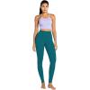imageSunzel Nunaked Workout Leggings for Women Tummy Control Compression Workout Gym Yoga Pants No Front Seam ampamp High WaistDeep Lagoon