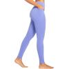 imageSunzel Nunaked Workout Leggings for Women Tummy Control Compression Workout Gym Yoga Pants No Front Seam ampamp High WaistPeriwinkle