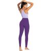 imageSunzel Nunaked Workout Leggings for Women Tummy Control Compression Workout Gym Yoga Pants No Front Seam ampamp High WaistPetunia