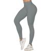imageSunzel Nunaked Workout Leggings for Women Tummy Control Compression Workout Gym Yoga Pants No Front Seam ampamp High WaistPoppy Sead