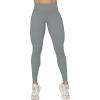 imageSunzel Nunaked Workout Leggings for Women Tummy Control Compression Workout Gym Yoga Pants No Front Seam ampamp High WaistPoppy Sead