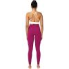 imageSunzel Nunaked Workout Leggings for Women Tummy Control Compression Workout Gym Yoga Pants No Front Seam ampamp High WaistSangria