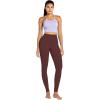 imageSunzel Nunaked Workout Leggings for Women Tummy Control Compression Workout Gym Yoga Pants No Front Seam ampamp High WaistWine Red