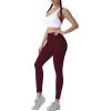 imageSunzel Womens Workout Leggings with High Waist Tummy ControlBlack Cherry