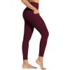 imageSunzel Womens Workout Leggings with High Waist Tummy ControlBlack Cherry