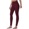 imageSunzel Womens Workout Leggings with High Waist Tummy ControlBlack Cherry