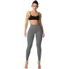 imageSunzel Workout Leggings for Women Butt Lifting Scrunch Butt Tummy Control Gym Leggings High Waisted Squat Proof Yoga PantsCharcoal Gray