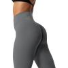 imageSunzel Workout Leggings for Women Butt Lifting Scrunch Butt Tummy Control Gym Leggings High Waisted Squat Proof Yoga PantsCharcoal Gray