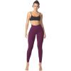 imageSunzel Workout Leggings for Women Butt Lifting Scrunch Butt Tummy Control Gym Leggings High Waisted Squat Proof Yoga PantsCherry Red