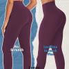 imageSunzel Workout Leggings for Women Butt Lifting Scrunch Butt Tummy Control Gym Leggings High Waisted Squat Proof Yoga PantsCherry Red