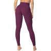 imageSunzel Workout Leggings for Women Butt Lifting Scrunch Butt Tummy Control Gym Leggings High Waisted Squat Proof Yoga PantsCherry Red