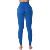 imageSunzel Workout Leggings for Women Butt Lifting Scrunch Butt Tummy Control Gym Leggings High Waisted Squat Proof Yoga PantsClassic Blue