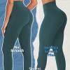 imageSunzel Workout Leggings for Women Butt Lifting Scrunch Butt Tummy Control Gym Leggings High Waisted Squat Proof Yoga PantsForest Green