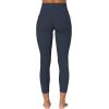 imageSunzfly Invisible Butt Scrunch Workout Leggings with Pockets for Women No Front Seam Gym Yoga Pants with Tummy ControlAsh Blue