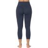 imageSunzfly Invisible Butt Scrunch Workout Leggings with Pockets for Women No Front Seam Gym Yoga Pants with Tummy ControlAsh Blue