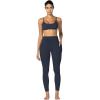 imageSunzfly Invisible Butt Scrunch Workout Leggings with Pockets for Women No Front Seam Gym Yoga Pants with Tummy ControlAsh Blue