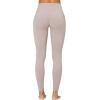 imageSunzfly Invisible Butt Scrunch Workout Leggings with Pockets for Women No Front Seam Gym Yoga Pants with Tummy ControlBeige