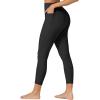 imageSunzfly Invisible Butt Scrunch Workout Leggings with Pockets for Women No Front Seam Gym Yoga Pants with Tummy ControlBlack