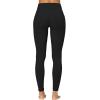 imageSunzfly Invisible Butt Scrunch Workout Leggings with Pockets for Women No Front Seam Gym Yoga Pants with Tummy ControlBlack
