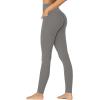 imageSunzfly Invisible Butt Scrunch Workout Leggings with Pockets for Women No Front Seam Gym Yoga Pants with Tummy ControlCharcoal Gray