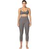 imageSunzfly Invisible Butt Scrunch Workout Leggings with Pockets for Women No Front Seam Gym Yoga Pants with Tummy ControlCharcoal Gray