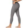 imageSunzfly Invisible Butt Scrunch Workout Leggings with Pockets for Women No Front Seam Gym Yoga Pants with Tummy ControlCharcoal Gray