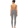 imageSunzfly Invisible Butt Scrunch Workout Leggings with Pockets for Women No Front Seam Gym Yoga Pants with Tummy ControlCharcoal Gray